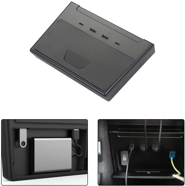 USB Hub Dashcam & Sentry Mode Viewer for Tesla Model 3 & Y Model 3 6