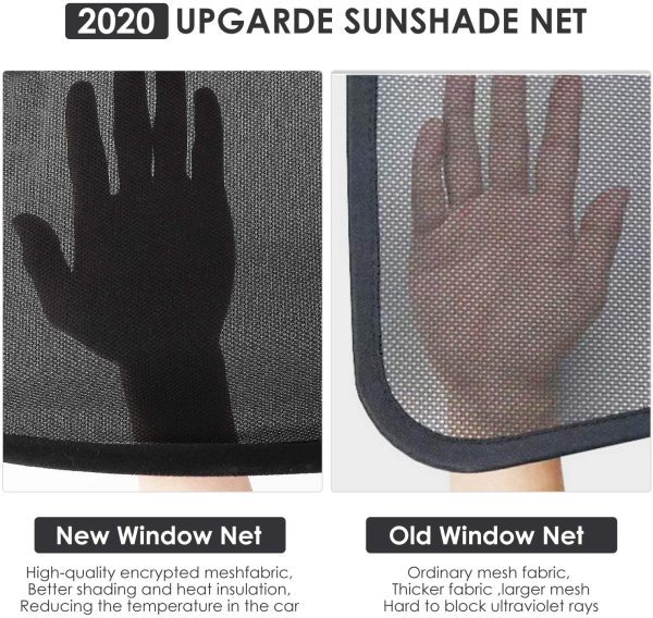 Glass Roof Sunshade with UV/Heat Insulation Covers (2 Pack) for Tesla Model Y Model Y 5
