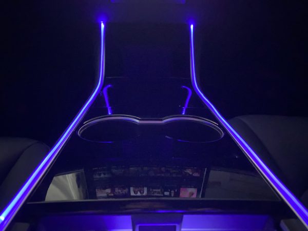 Light Tubes (LED) with App for Tesla Model 3 & Y - TheHydrataseStore