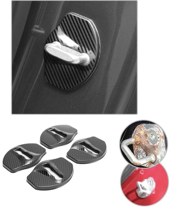 Door Latch Lock Covers for Tesla Model 3 & Y - TheHydrataseStore