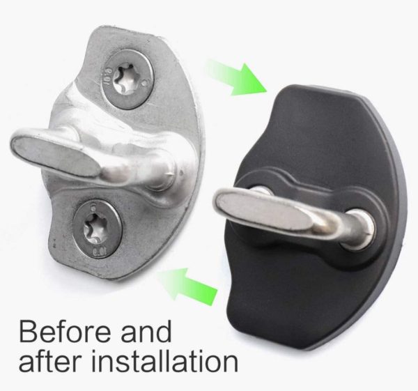 Door Latch Lock Covers for Tesla Model 3 & Y - TheHydrataseStore