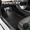 All Weather & All Season Waterproof 3D Floor Liners for Tesla Model 3 - TheHydrataseStore