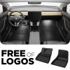 All Weather & All Season Waterproof 3D Floor Liners for Tesla Model 3 - TheHydrataseStore