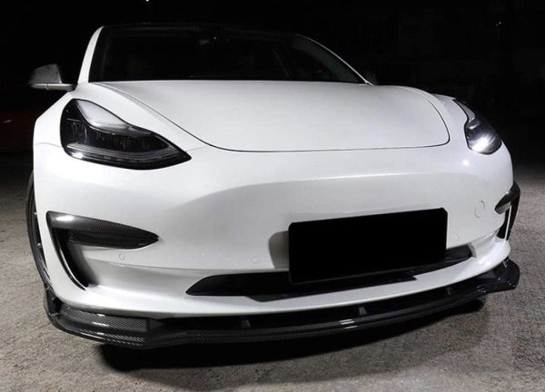 Front Lip Spoiler for Tesla Model 3 - Remastered - TheHydrataseStore