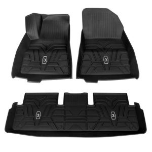 All-Weather Waterproof Heavy Duty 4D Floor Mats for Tesla Model 3