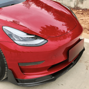 Genuine Carbon Fiber Front Lip Spoiler for Tesla Model 3 (2017-2022)