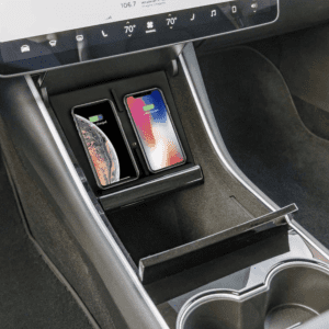 Dual Wireless Phone Charger for Tesla Model 3
