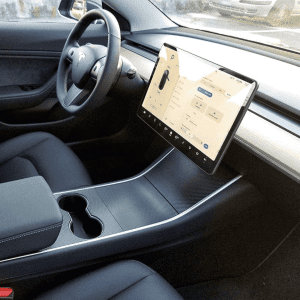 Center Console Wrap (Carbon Fiber) for Tesla Model 3 & Y (2017-2020)