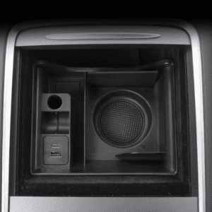 Center Console Tray Organizer for Tesla Model 3 & Y (2021-2022) with USB and Type C Ports