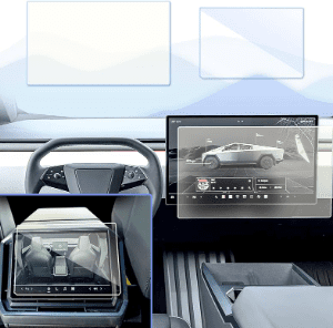 Cybertruck 2 Pack Screen Protector Accessories Tempered Glass Anti Glare