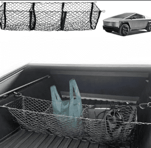 Cybertruck Trunk Bed 3 Pocket Envelope Style Organizer Cargo Net