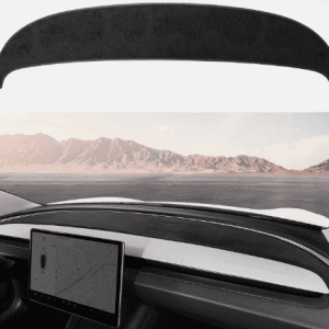 2025 Model 3 Highland Dashboard Cover Flannel Pad Sun Protection Dash Mat