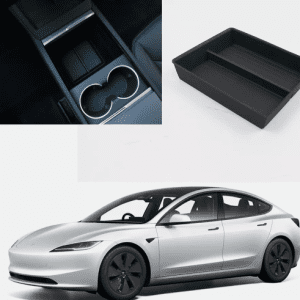 Model 3 Highland 2025 Console Organizer Tray Black