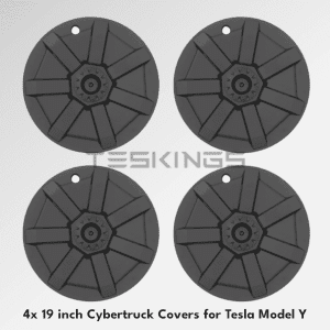 Tesla Model Y Cyber Style Wheel Cover Hubcaps (2017 - 2025)