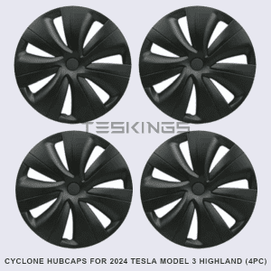 Tesla Model 3 Highland Cyclone Wheel Covers - Classy Design