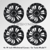 Whirlwind Tesla Model Y Wheel Covers Set - 19 Inch Hubcaps | Premium Tesla Accessories (2017 - 2025)