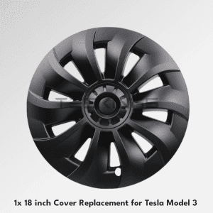 1 Piece Single Model 3 Hubcap Replacement (2017 - 2025)