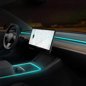 Neon Light Tubes (LED) with App for Tesla Model 3 & Y (2021+)