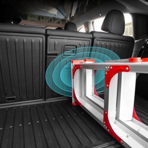 All Weather Cargo Liner with Backrest Mat One Piece for 5-Seater Tesla Model Y (2020-2025)