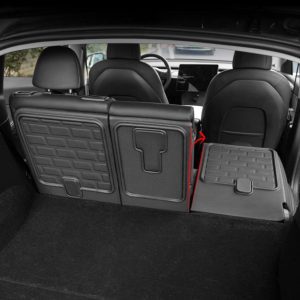 All Season Rear Seat Trunk Mats for 5 Seater Tesla Model Y (2020-2022)