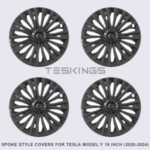Tesla Model Y Spoke Style Wheel Covers 19 Inch - Sharp Design (2020 - 2025)