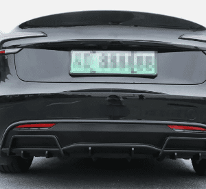 Model 3 Highland 2024 2025 Rear Diffuser Posterior Lip Accessories